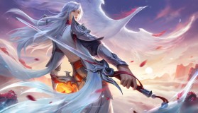 “死神”降临！eStarPro.坦然吕布大招毁天灭地，斩获三杀。